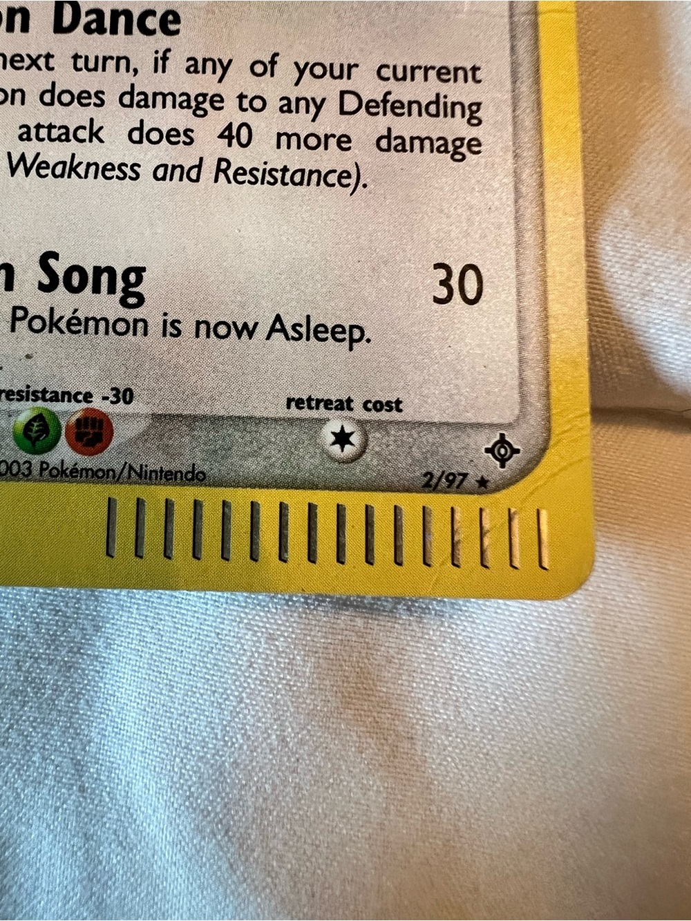 2003 Pokemon Card Altaria  02/97 Holo EX Dragon NM - Picture 3 of 8
